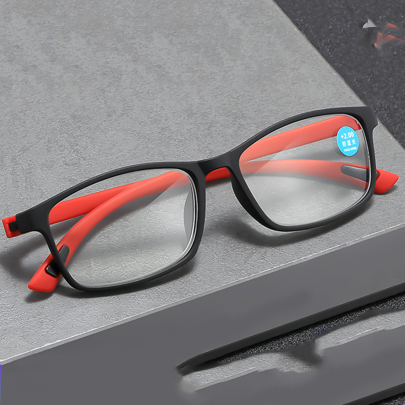 Xiangyi Gafas De Lectura Square Frame Readers Anti Glare Filter Eyeglasses Frames Computer Glasses