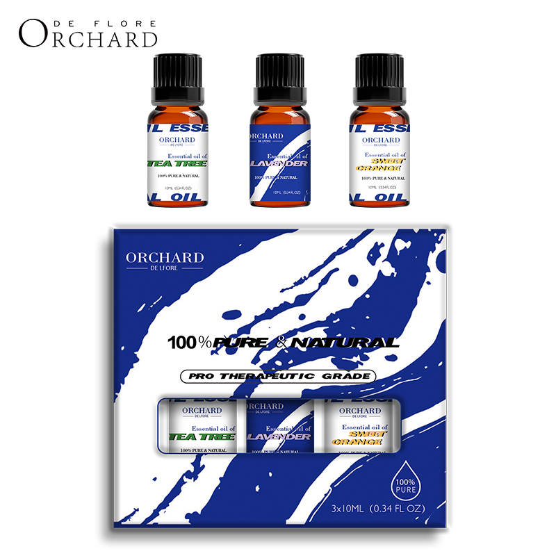 ORCHARD Wholesale high quality fashional skincare gift box hotel diffuser scent oil organic essential oil private label