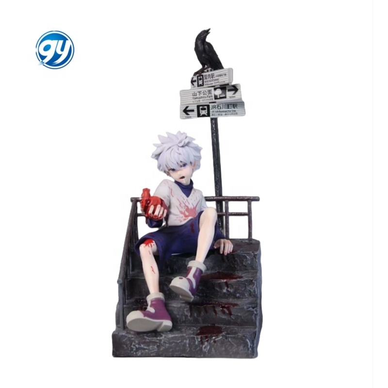 Figuras De Anime Killua Zoldyck Manga Hunter X Hunter Killua Figure
