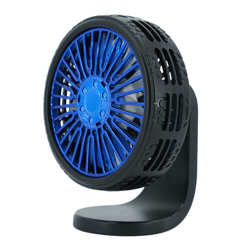 12V Car Fan Car USB Tuyere Instrument Balm Creative Small Fan In-vehicle Car Supplies