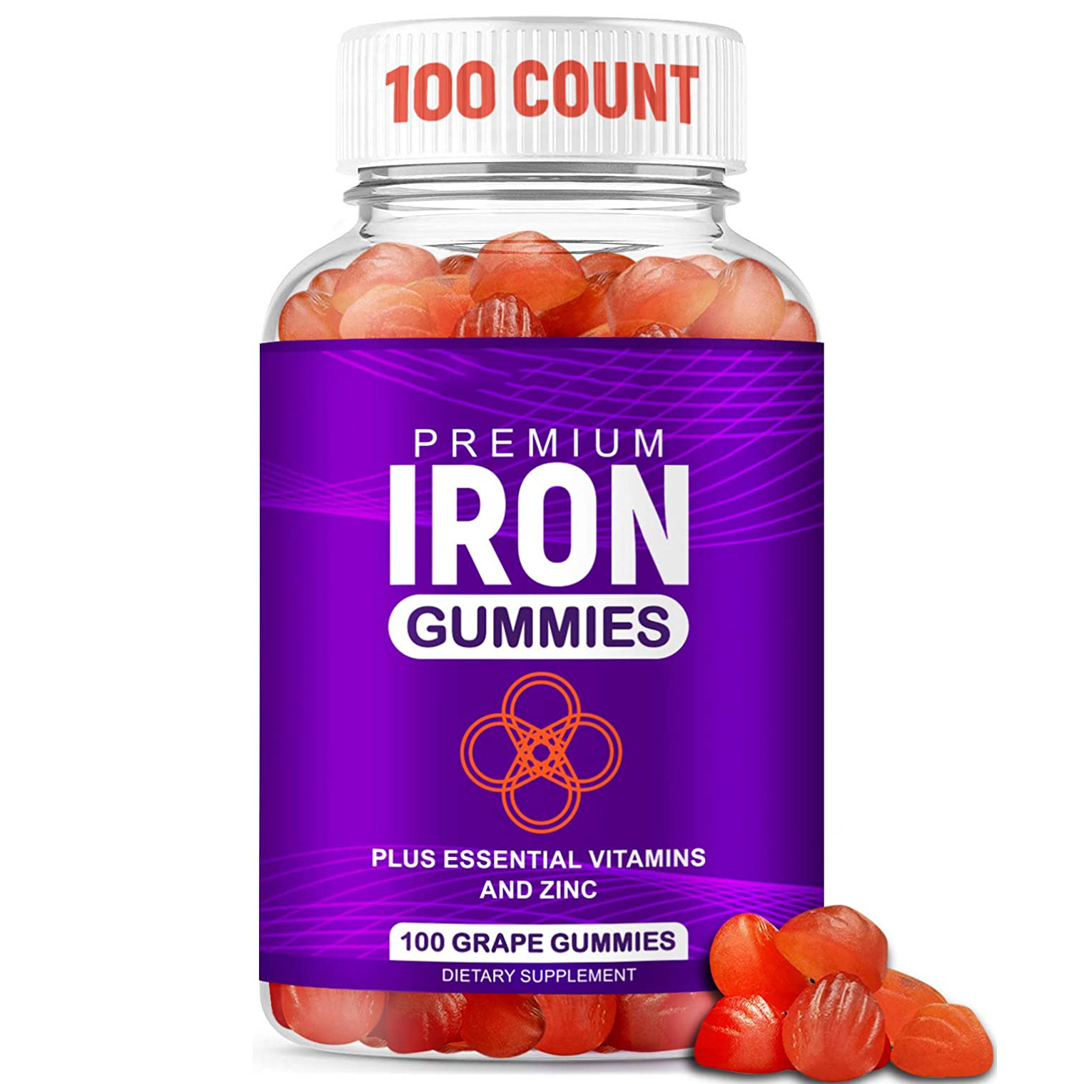 OEM manufacture candy private label custom logo halal candy Biotin folic acid hair sleep A B C Zinc Vitamin vegan candy
