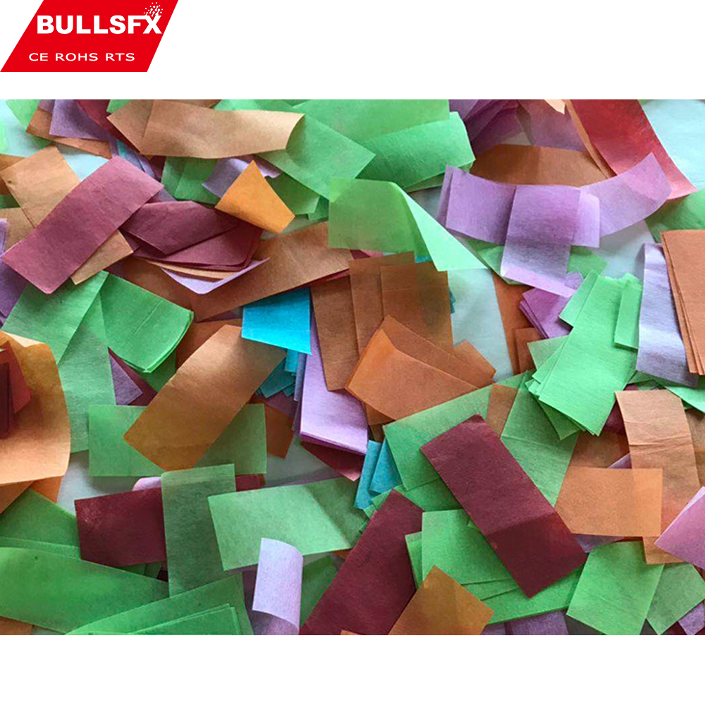 2*5cm Paper Confetti Non Flammable Used for Concert Night Club and Crazy Party
