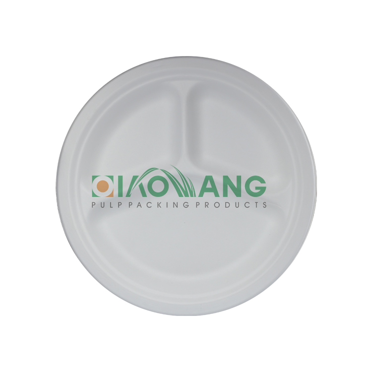 whlosale 100% Biodegradable Compostable Various sizes Plate Sugarcane Bagasse Tableware