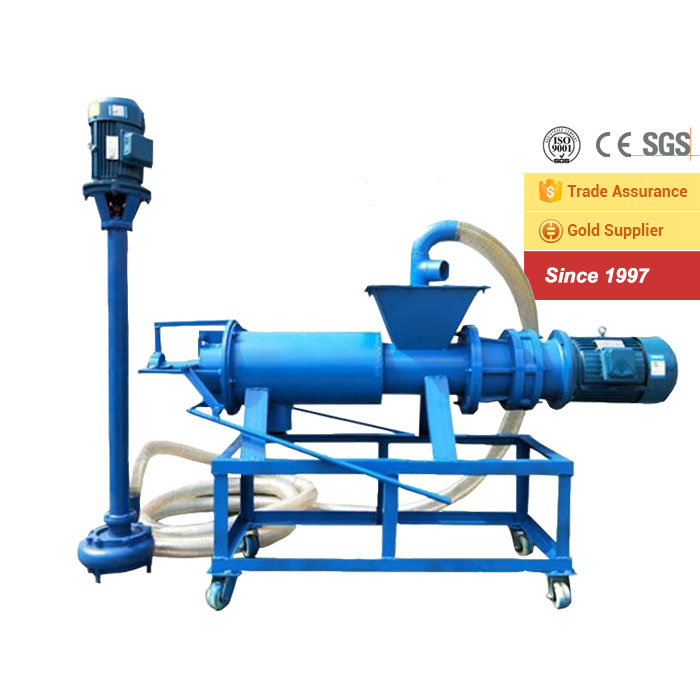 Cow Pig Dung Chicken Manure Dewatering Machine Poultry Manure Dryer Machine Manure Separator