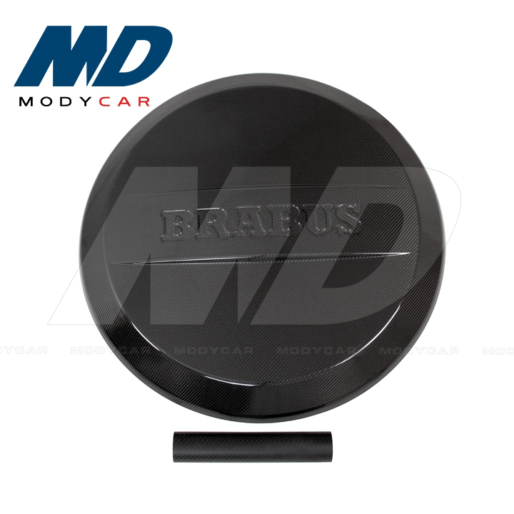 Покрышка для колеса из углеродного волокна Spair для Mercedes Benz G-Class W464 G500 AMG G63 2018-2019 (с логотипом BS)