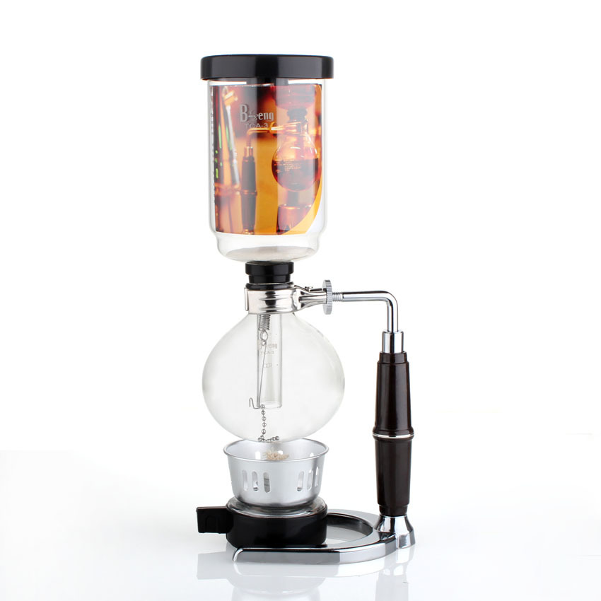 Горячая Распродажа 3/ 5 Cupsglass кофе сифон подсчет чай/кофе сифон Эспрессо кофеварка