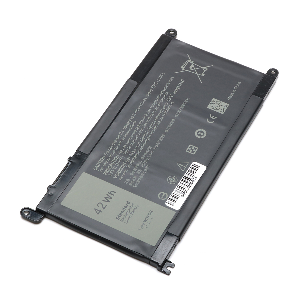 Аккумулятор для ноутбука Dell VOSTRO 14, 15, 3600 мАч, 11,4 в, 42 Втч, WDXOR 3CRH3 T2JX4