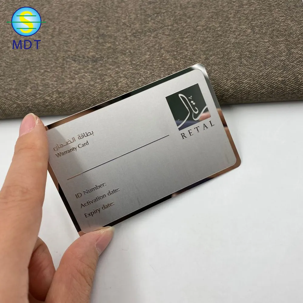 wholesale gift cards business metal business card