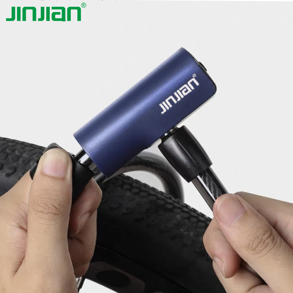 Jinjian, Новое поступление, кабель 12 мм, диаметр кабеля 1,2 м, длина 1,5 м, Спиральный Велосипедный кабель, замок, велосипедные аксессуары