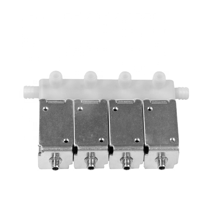 TCS DC 12V микро с фиксацией 3-х полосная воздушный клапан Соленоидный клапан для надувной матрац
