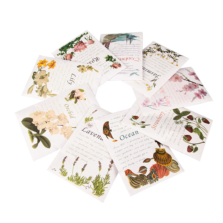 Korean Hot Selling Home Fragrance Scented Vermiculite Sachet Long Lasting Aroma Beads Perfume Freshener Paper Bags
