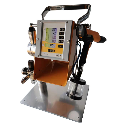 Adjustable voltage Laboratory Powder Coating System