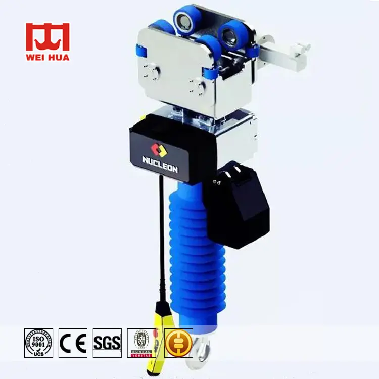 Electric chain hoist with motorized trolley 4t