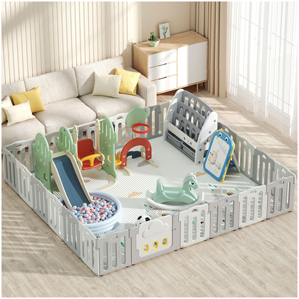 supplies play yard playground with gate big size 180*200 gates plastic baby fence swing trend playpen for baby fence met