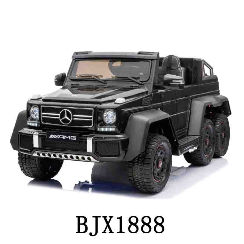 Лицензированный Mercedes Benz родитель-ребенок 6 большие колеса игрушка автомобиль дети Электрический автомобиль для детей 4-х местный кофта с рисунком машины