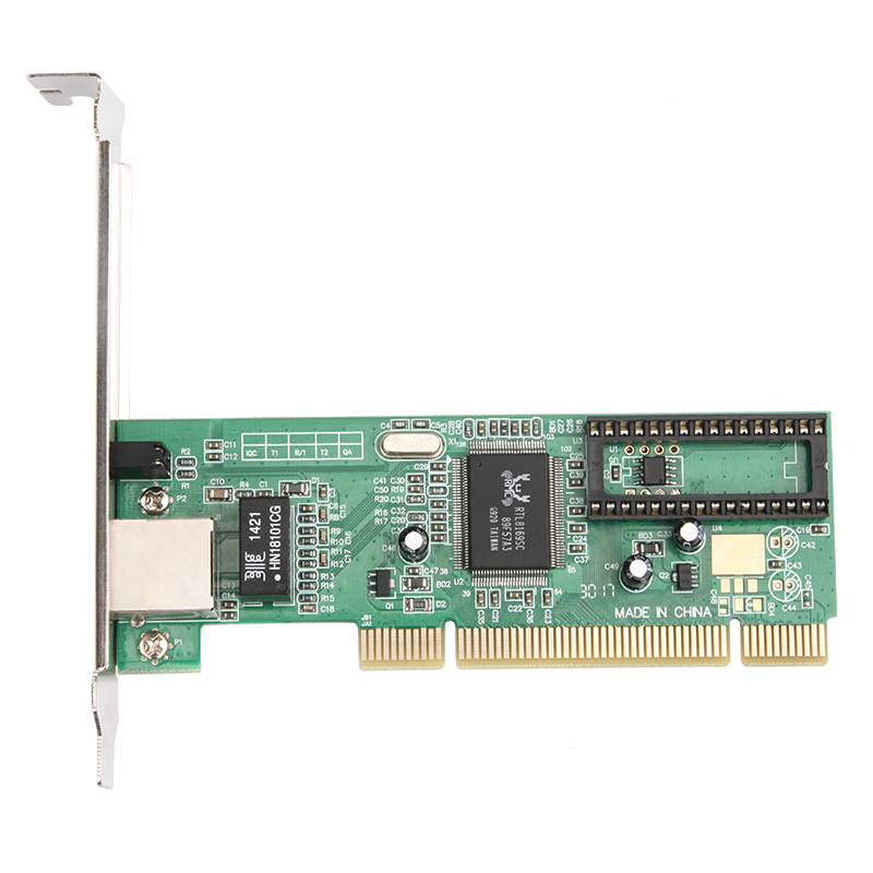 LAN-карта PCI 1000 Мб (Чипсет: RTL8169SC) сетевой адаптер Fast Ethernet 1 10/100/1000M порт RJ45