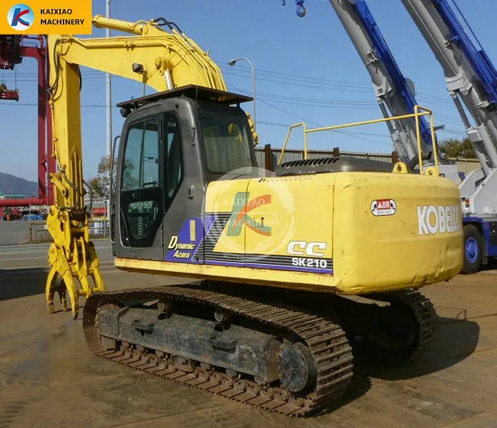 High quality Komatsu/Cat/Hitachi/Kobelco second hand excavator 20/21/22/24 ton SK210 used crawler digger/excavator