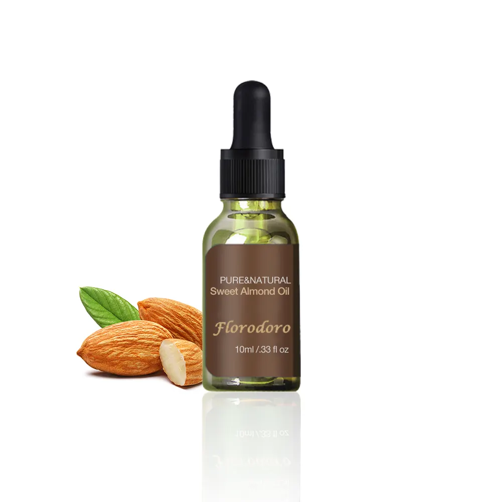 Sweet Almond Oil and Avocado Pure Moisturizing body Oil  Promotes Healthy-Looking Skin Unscented Jojoba Carrier Almond Oil