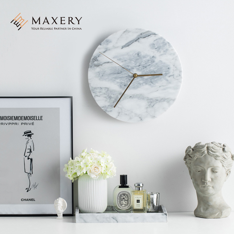 Популярные настенные часы Maxery для домашнего декора, бесшумные часы для гостиной, мебель, кварцевые часы для комплектов спальни