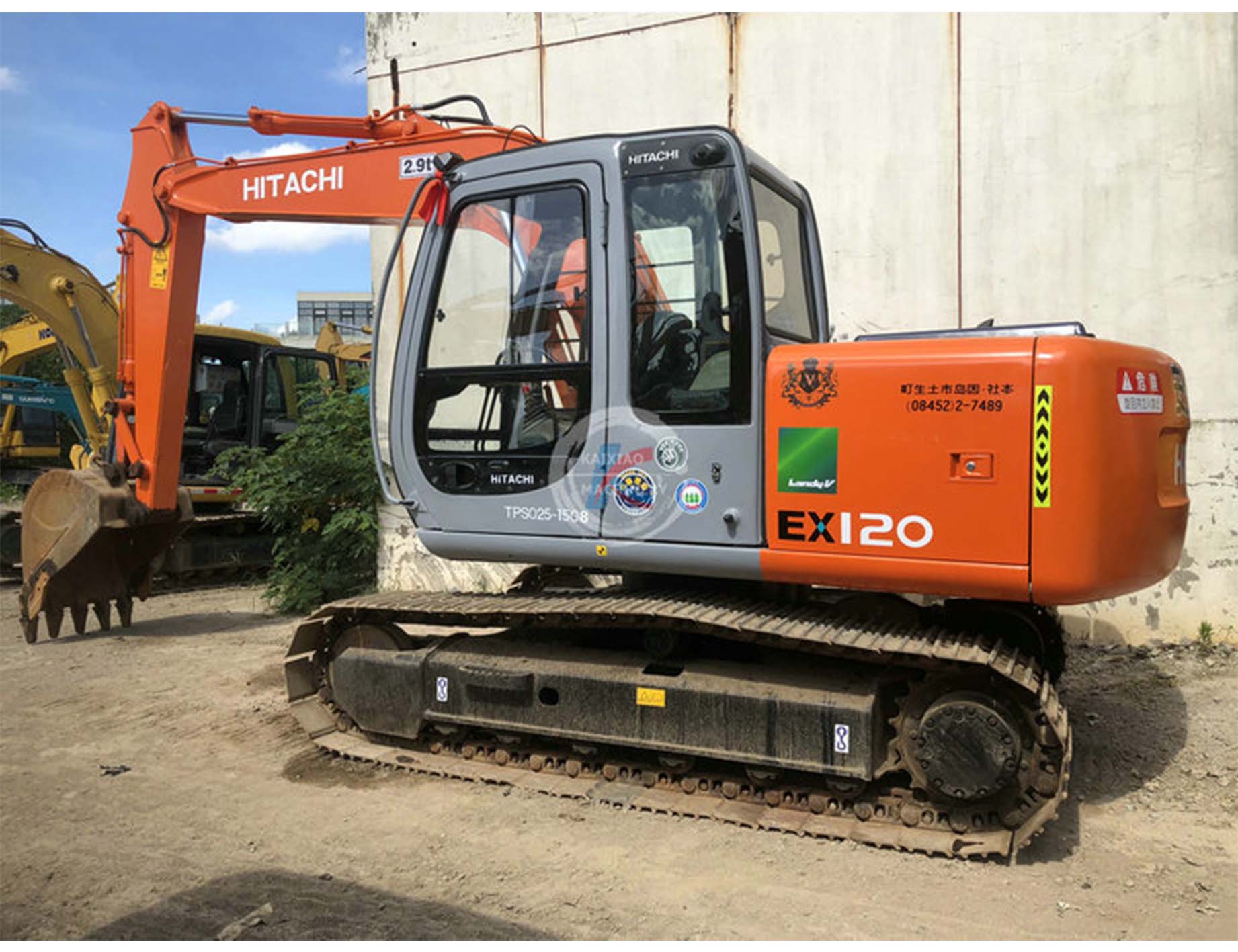 Б/у экскаваторов Хитачи ZX120 гусеница/землечерпалки Komatsu Hitachi EX120-2-3-5 Hitachi экскаватор