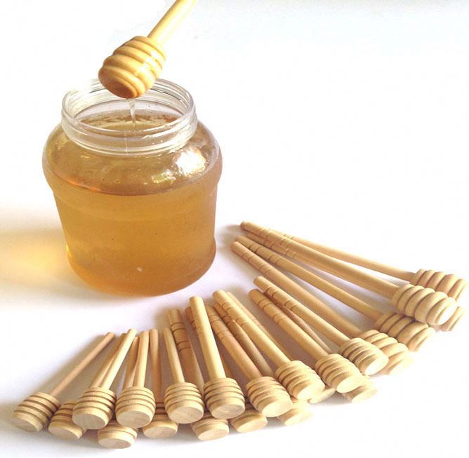 Factory Direct Personalized Honey Pot Guest Gift With Dipper Party Favors