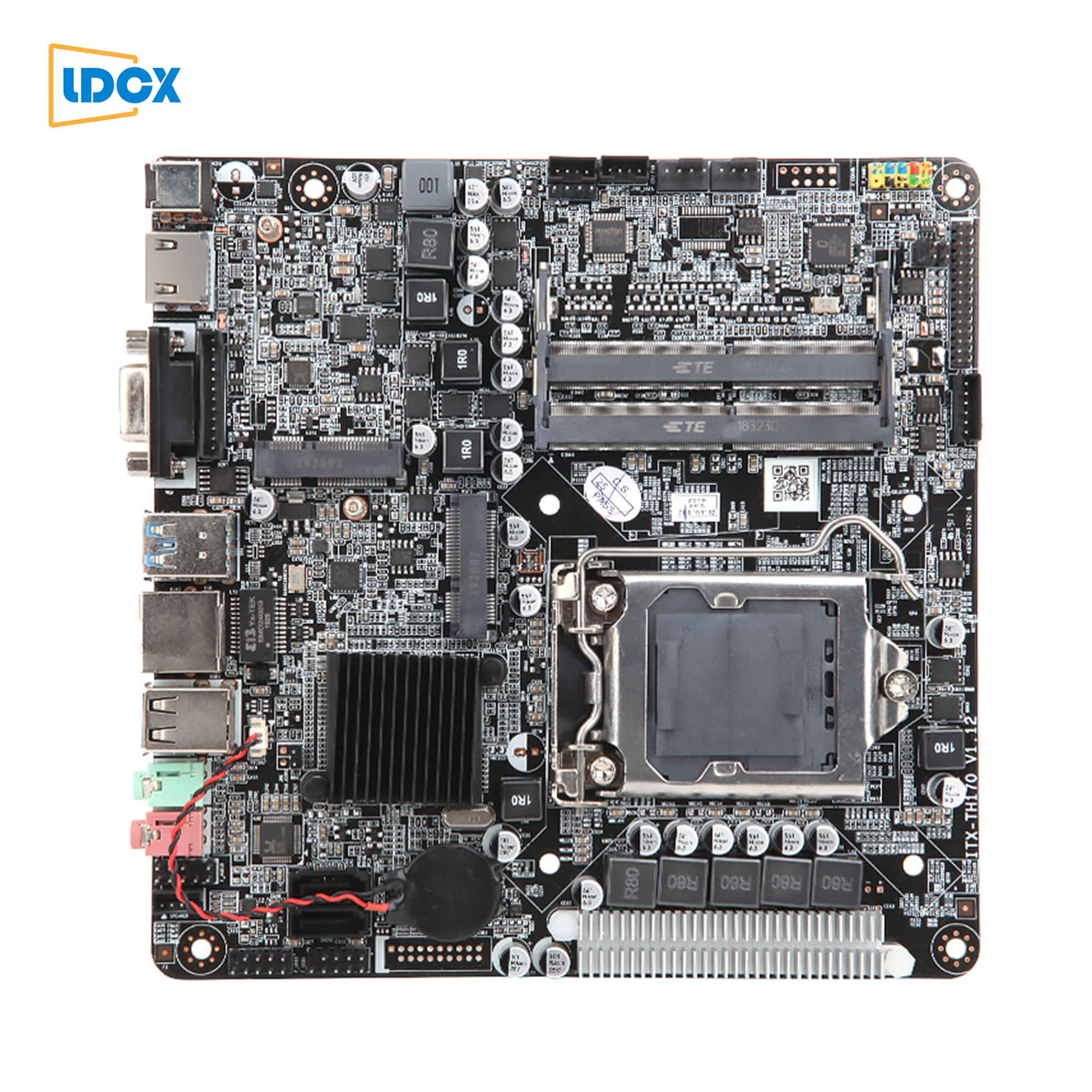 LDCX H110 подходит для материнской платы Intel8 generation CPU LVDS DC12V DDR4 thinitx
