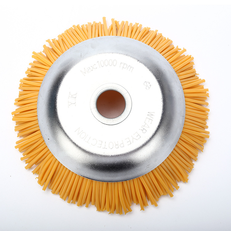 2021 75mm Twisted Steel Wheel New Cup Wire Brush High Quality With Nut