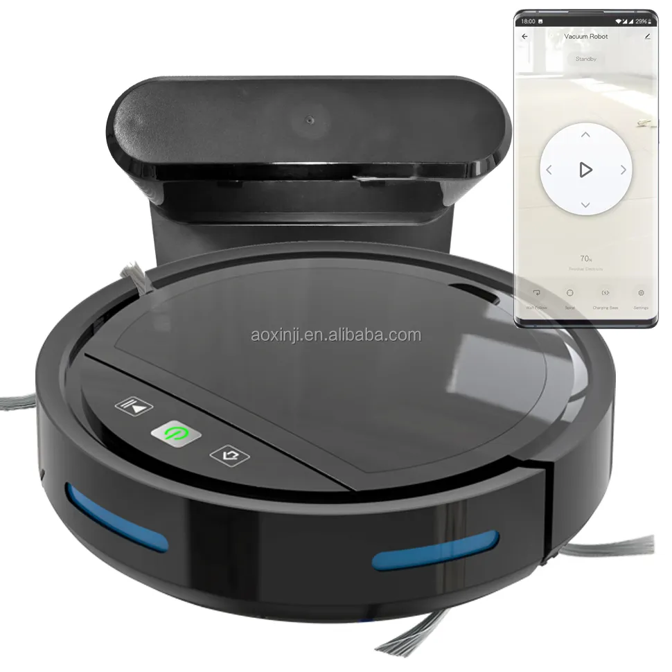 Automatic Robot Vacuum Cleaner Self Charge Vacuum Robot Cleaner WiFi App Control Smart Sweep Robot Vacuum Cleaner with Mopping