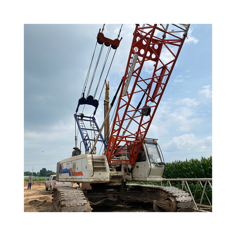 Подержанный строительный станок, краны, б/у гусеничный кран 75t