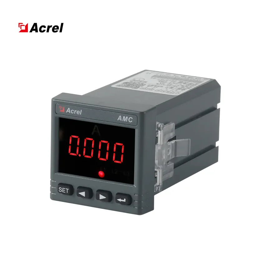 Digital Panel Meter Acrel Digital Amp Meter AMC48-AI LED Display Industrial Control Single Phase Panel Ammeter