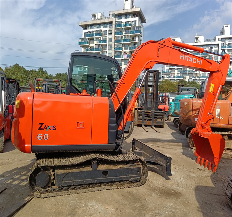 Высококачественный мини-экскаватор HITACHI ZX60, 6 тонн, сделано в Японии