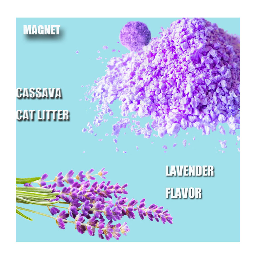 No dust Cassava cat litter