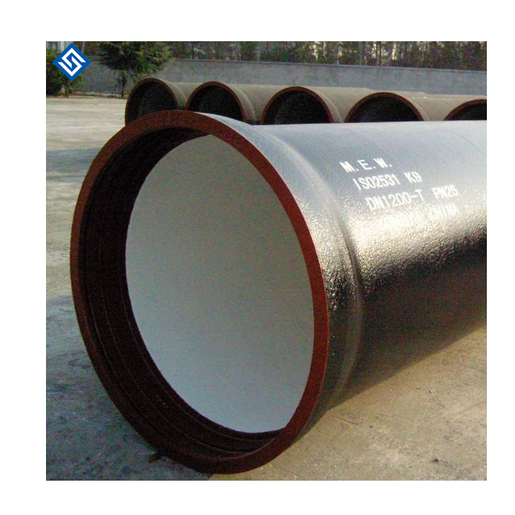 K7 K8 K9 Di Pipe Pipe Cement Coating Thickness Dci Pipe Ductile Cast Iron
