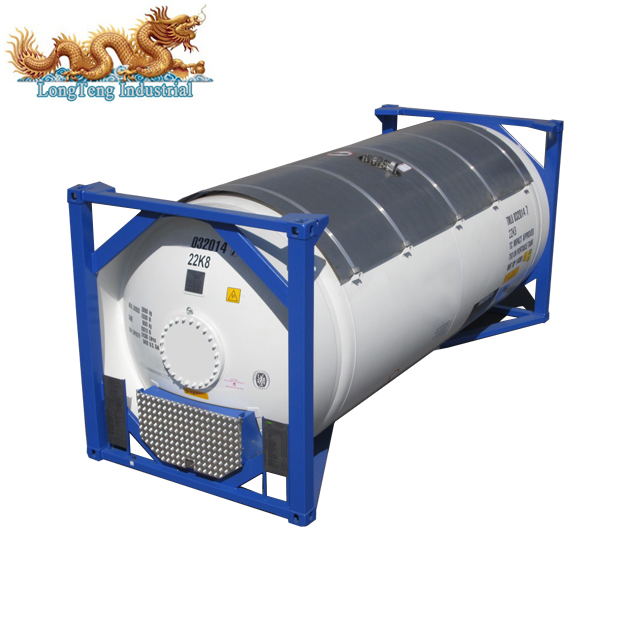 ASME Standard 20ft T50 ISO Tank for Liquid Ammonia LPG