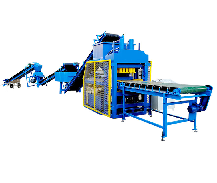 pallet free brick making machine HBY4-10 Clay brick machine making Automatic Earth Block Maker Machinery no need pallet