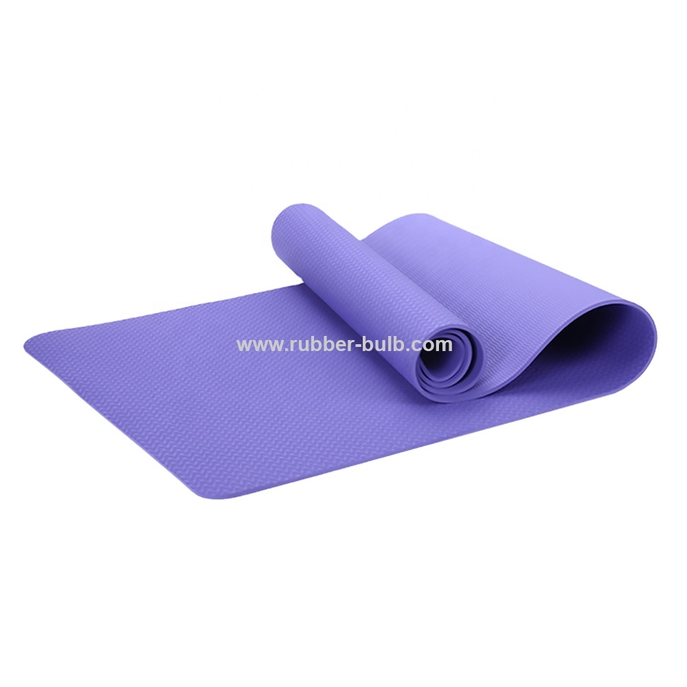 FULI Professional custom design size print exercise pad Pilates,fitness eco-friendly non-slip tpe yoga mat with BSCI cetificatio