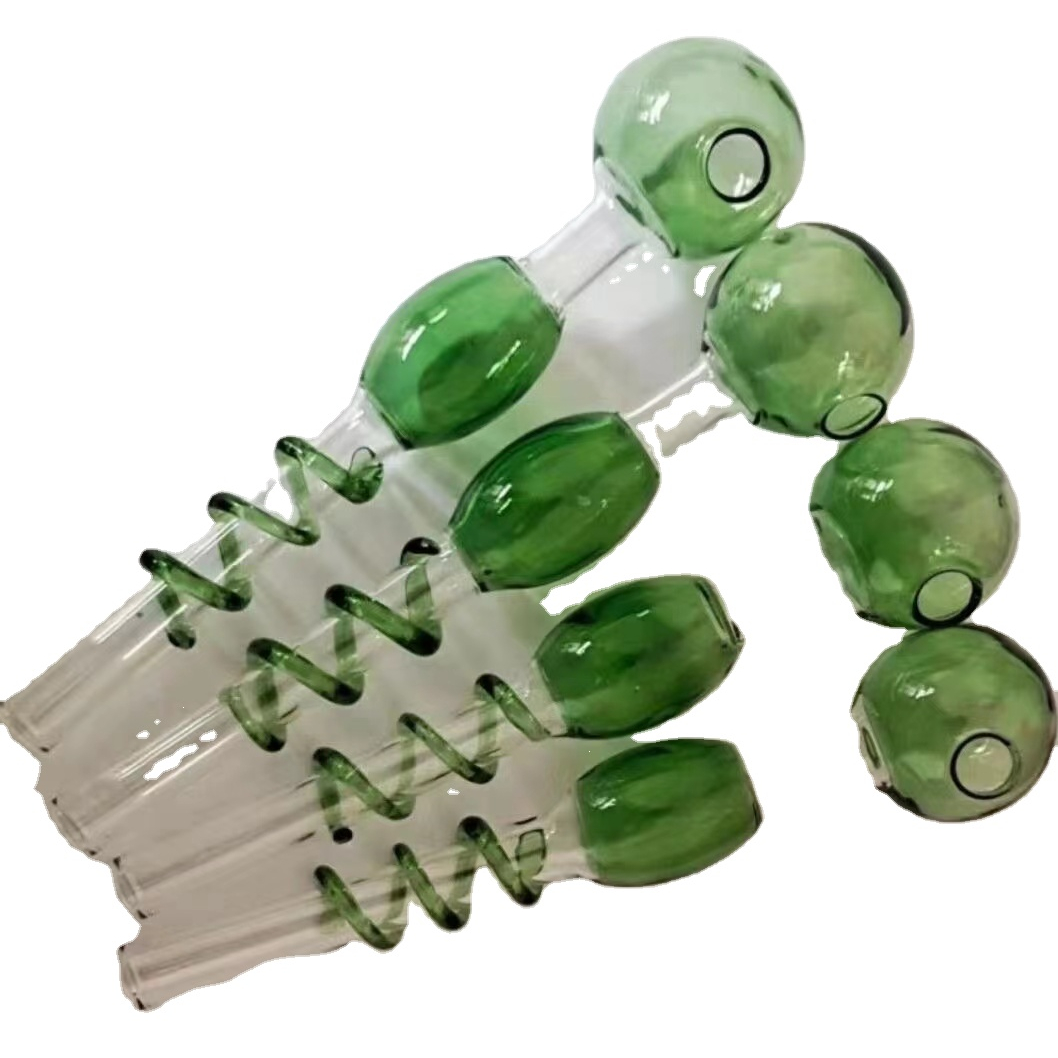 Durable Using Low Price Handmade Colorful Glass Pipe Smoking Accessories