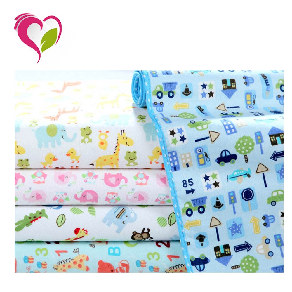 Super Soft Cotton Waterproof Baby Diaper Changing Mat Pad