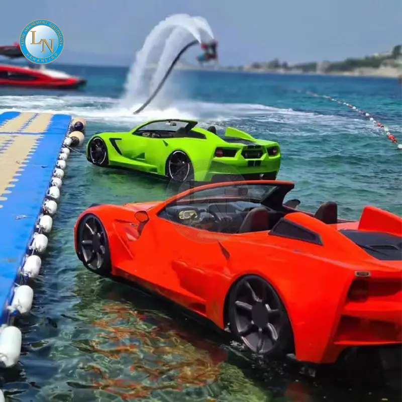 Water Sports Car Speed Boat Engine Passengers 5 Person Mini Jet Speed Boat High Speed Boat For Sale