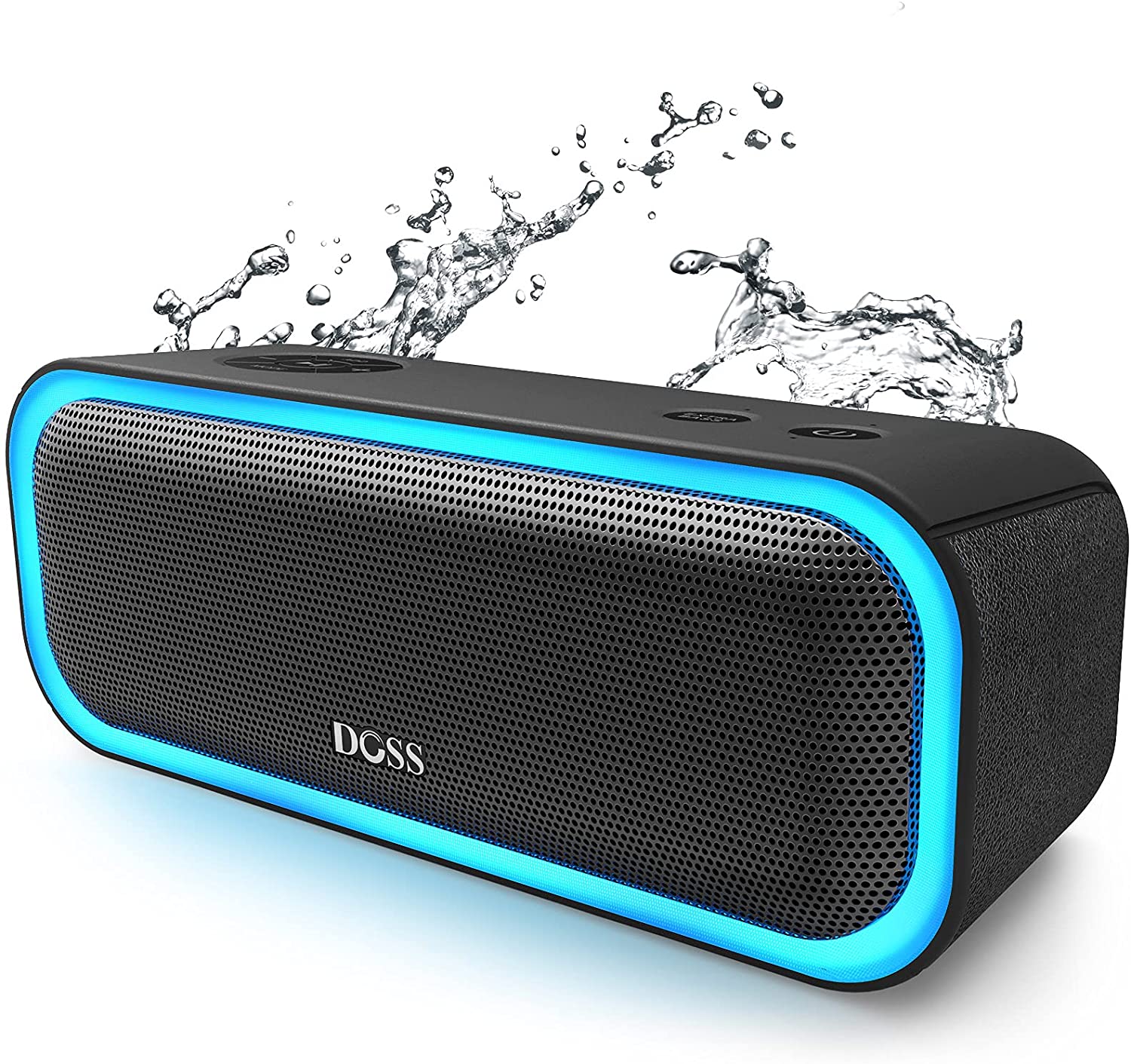 Высококачественный динамик DOSS SoundBox, 20 часов работы, IPX5 Водонепроницаемый беспроводной динамик для использования на открытом воздухе