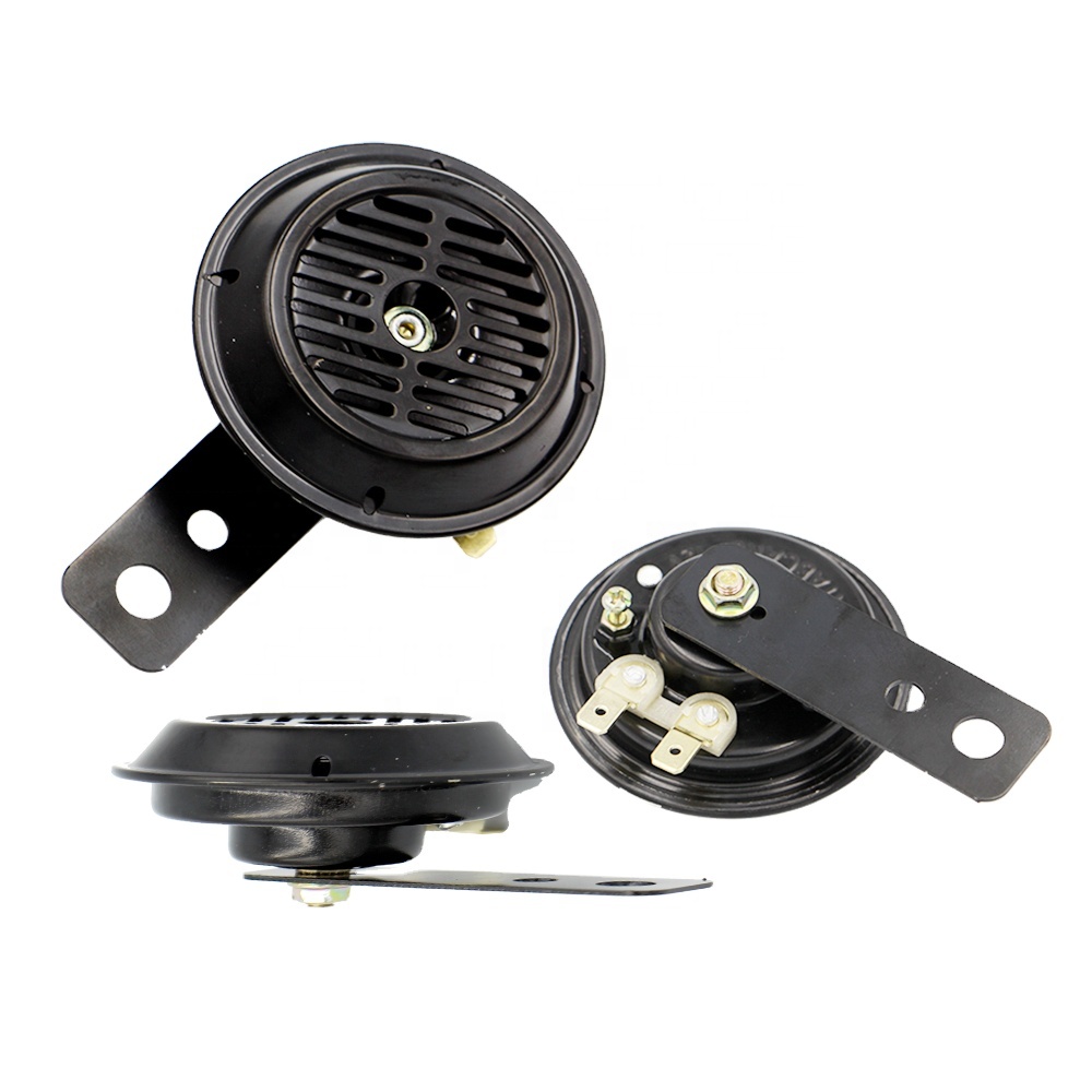 2021 Black 420hz 105db Electric Loud Speaker Motorcycle Horn