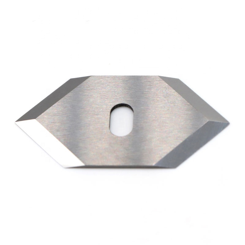 Tungsten Carbide Long-Hole Blade Double-Sided Tungsten Carbide Foil Slitting Blade Carbide Thin Slitting Blade For Paper, Tape
