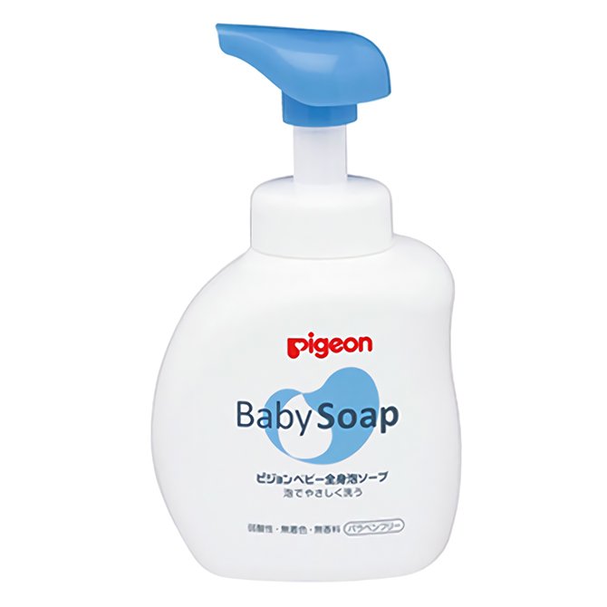 Paraben-free whole-body foam soap moisturizing bath soap baby