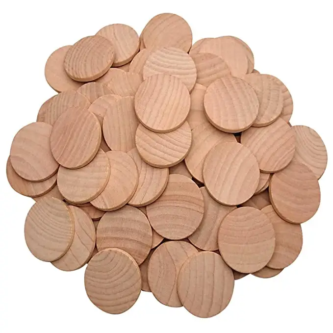 Natural Unfinished Wood Slices Round Wood Cutouts Ready to Be Painted and Decorated