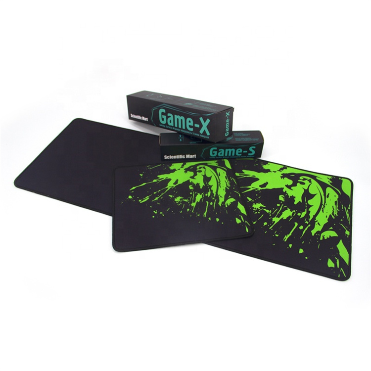 OEM Custom Color Logo Extended Natural Rubber Base Mouse Pads Non-slip Computer Desk Gamer Mousepad