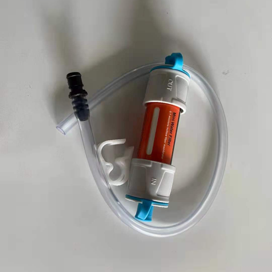 Mini Outdoor Camping UF 0.01um and active carbon Survival Life Personal Water Filter for hiking