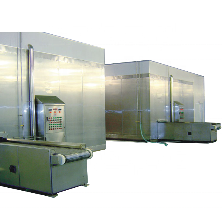 Spiral freezing machine peach freezing equipment fruit and vegetable quick freezer