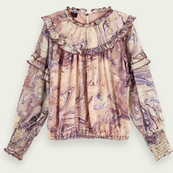 Fashion Designer Hot Popular ISO Certificate Customized Available Kids Clothing Girls Long Sleeve Blouse