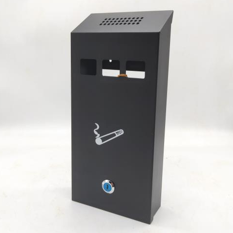 YooBox Заводская Самая низкая цена Бездымная настенная металлическая пепельница для сигар