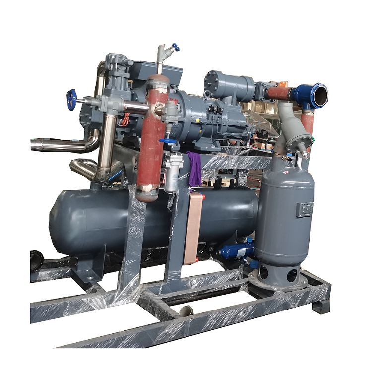 Недорогой конденсаторный блок 10hp, винтовой компрессор с воздушным охлаждением, конденсаторный блок для холодной комнаты